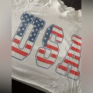 U.S.A. crop top